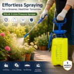 RAIJA 5 Litre Manual Pressure Sprayer Pump for Gardening, Plant Watering, Car Washing & Pest Control | Adjustable Nozzle | Heavy Duty Hand Pump Sprayer | Leak-Proof Tank - Image 7
