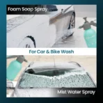 Raja Manual 3 in 1 Sprayer for Car Washing & Bike | No Batteries and Electricity Required | Can be Used as Water Sprayer and car Sprayer | Comes with Extended Spray Nozzle - Image 2