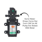 RAIJA 12V DC Diaphragm Water Pump – 0.2 HP Pressure Booster Motor for Agriculture Sprayers & Water Transfer - with 1 Month Warranty - Image 2