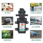 RAIJA 12V DC Diaphragm Water Pump – 0.2 HP Pressure Booster Motor for Agriculture Sprayers & Water Transfer - with 1 Month Warranty - Image 3