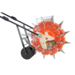 Hand Push Manual Seeder – Multi-Crop Seed Planter for Paddy, Maize, Groundnut, Soybean, Sunflower, Cotton, Beans | 13 Seed Wheels & Adjustable 12-Tooth Nozzle for Precision Sowing - Image 4