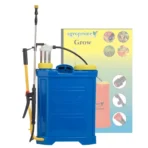 Agroprime 16L Manual Agriculture Sprayer Pump – Hand Operated Knapsack Spray Machine for Farming, Garden, Pesticide, Fertilizer & Sanitizing – with Back Support & Assembly Video (Blue) - Image 2
