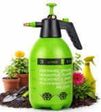 RAJA 3 Litre Hand Pressure Water Sprayer Pump | Manual Garden Spray Bottle with Adjustable Brass Nozzle | Multipurpose Water Sprayer for Plants, Gardening, Home Cleaning, Car Washing & Disinfection