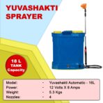 Battery Sprayer Machine 16L - Electric Pump Backpack Sprayer with 4 Nozzles - Image 3