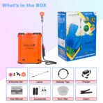 AGROPRIME 16L Battery Sprayer - Professional Grade Electric Pump Sprayer - Image 4