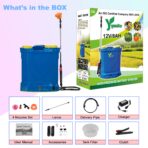 Battery Sprayer Machine 16L - Electric Pump Backpack Sprayer with 4 Nozzles - Image 7
