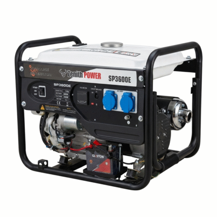 Zenith Power 3.5 kVA Petrol Generator – SP3600E Portable Electric Start Generator
