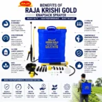RAJA Krishi Gold 16L Battery Operated Knapsack Sprayer - Image 6