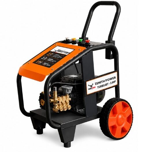 Zenith Power Turbojet 3.0HP High Pressure Washer Professional Car Washer Cleaning